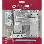 Securit Flat Internal Handle Pack Chrome