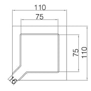 Picardy Bolt Grip Spike 75 x 75 x 750mm