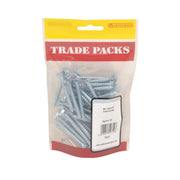 Coach Screws - Zinc Plated - M6 x 50mm - (55 PK) - Pack of 5