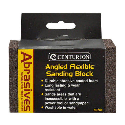 Abrasives Angled Sanding Block, 97 x 67 x 27mm - Pack of 5
