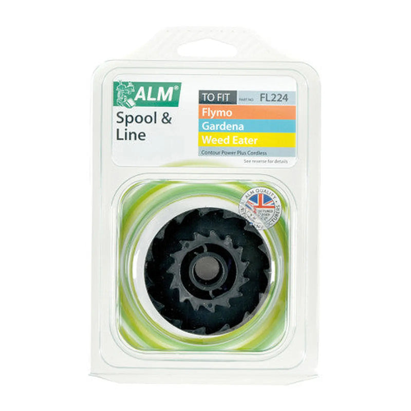 Strimmer Spool & Lines, 1.5mm x 10m, (FL224) - Pack of 5