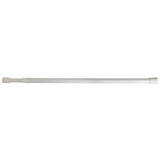 Renaissance White Twist Tension Rods 40-61cm - Pack of 5