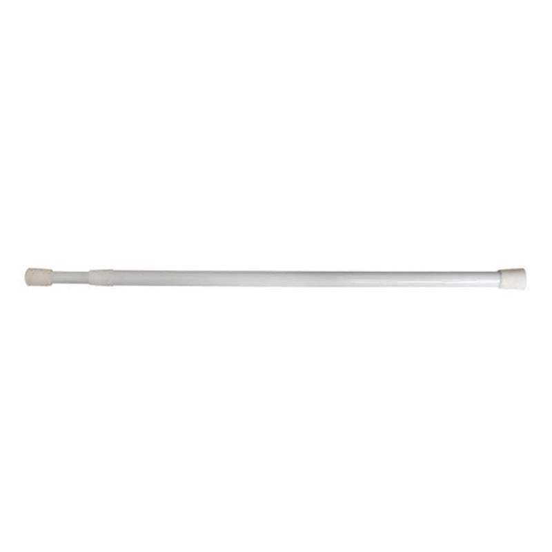 Renaissance White Twist Tension Rods 91-152cm - Pack of 5