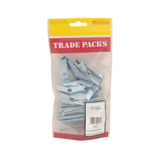 Cavity Toggle Bolt - Zinc Plated - M6 x 75mm - (14 PK) - Pack of 5