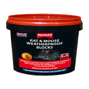 Rentokil - Mouse & Rat Weatherproof Blocks - Pack of 5