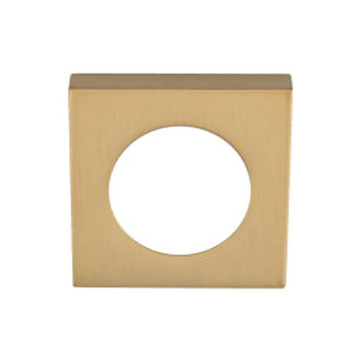 Square Szm Outer Rose Cover Pack - Satin Brass