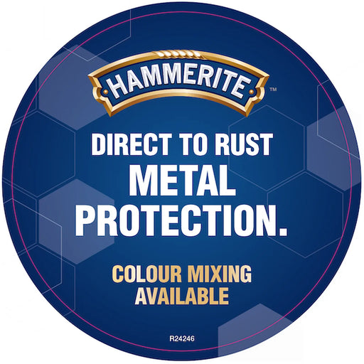 Hammerite Retail Independent Mixing Round Wobbler 100 x 100mm No Arm
