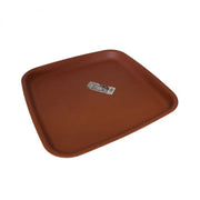 Square Plastic Gardeners Tray, Terracotta - Pack of 3