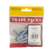 Hex Head Set Screws - Zinc Plated - M8 x 30mm - (10 PK) - Pack of 5