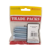 Hex Head Set Screws - Zinc Plated - M8 x 70mm - (6 PK) - Pack of 5