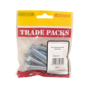 Hex Head Set Screws - Zinc Plated - M10 x 40mm - (6 PK) - Pack of 5