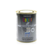 Colour It Undercoat Paint - White - Pack of 6