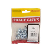 Wing Nuts - Zinc Plated - M6 - (20 PK) - Pack of 5
