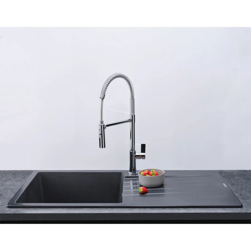 Reginox Black Granite Sink 1 Bowl 1000 x 500mm