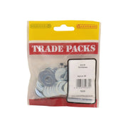 Flat Washers - Zinc Plated - M10 - (60 PK) - Pack of 5