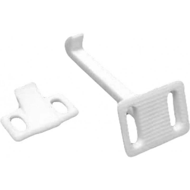 60mm White Plastic Kiddiguard Catch - Pack of 25