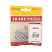 Dome Mirror Screws - Chrome Plated - 25mm x 8 - Pack of 8