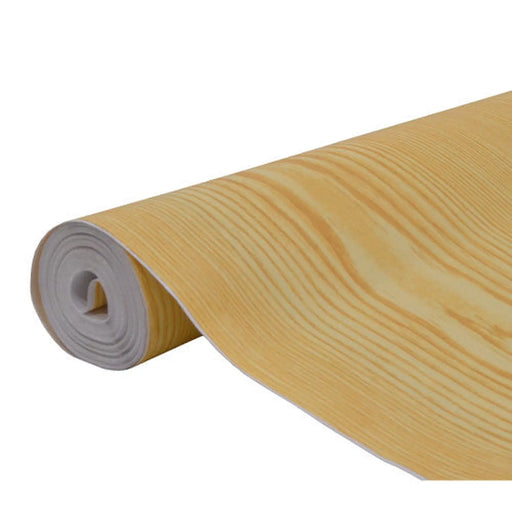 Light Pine Wood Effect Vinyl 1.5m Roll - Pack of 20