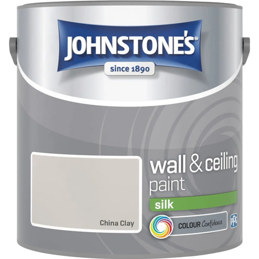 Johnstone's Wall & Ceiling Silk 2.5L China Clay