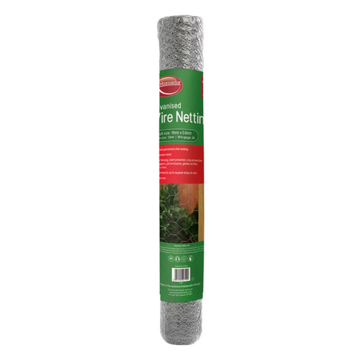 Ambassador Galvanised Wire Netting 5m x 0.6m x 50mm