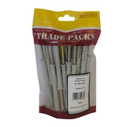 Hammer In Frame Fixings - Zinc Plated - M8 x 80mm - (28 PK) - Pack of 5