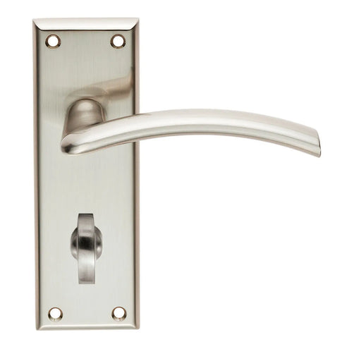 Trenta Lever On Face-Fix Backplate - Bathroom 57Mm - Satin Nickel