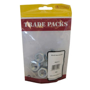 Steel Hex Nuts - Zinc Plated - M16 - Pack of 9