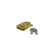 50mm Brassed Case Clip & Keys - Pack of 5