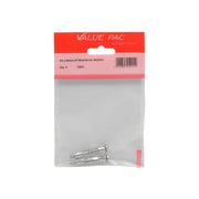 M4 x 40mm ZP Blind Screw Anchors - Pack of 10