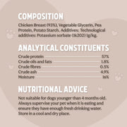 ROSEWOOD Chicken Fillets Dog Treats Large
