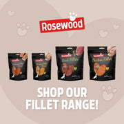 ROSEWOOD Chicken Fillets Dog Treats Large