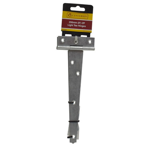 Light Tee Hinges, Zinc Plated, 201mm - Pack of 5