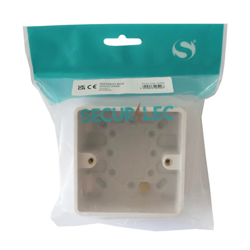 Securlec Single Pattress Box 47mm