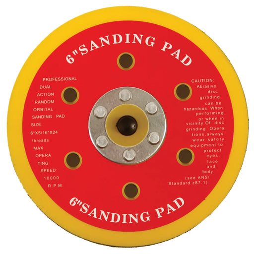 Abracs PSA Backing Pad 150mm x 5/16