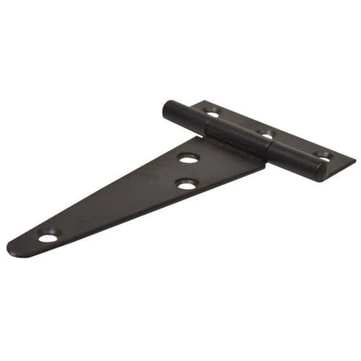 Light Tee Hinges, Epoxy Black, 102mm, Loose - Pack of 10