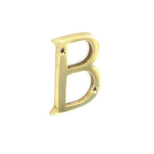 Securit Brass Letter B 75mm