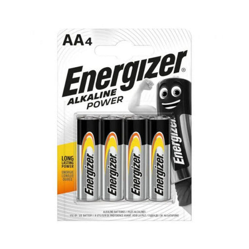AA Power Alkaline Batteries, 4 Pack - Pack of 12