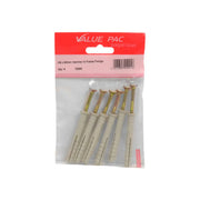 M8 x 60mm Hammer In Frame Fixings (Pack of 4) - Pack of 10