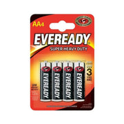 Eveready S4028 AA Super Zinc Batteries, 4 Pack - Pack of 12
