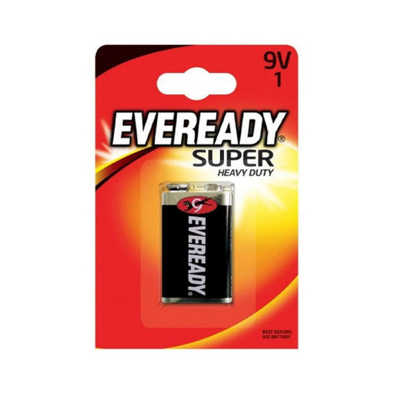 Eveready S3839 9V Super Zinc Batteries, Single - Pack of 12