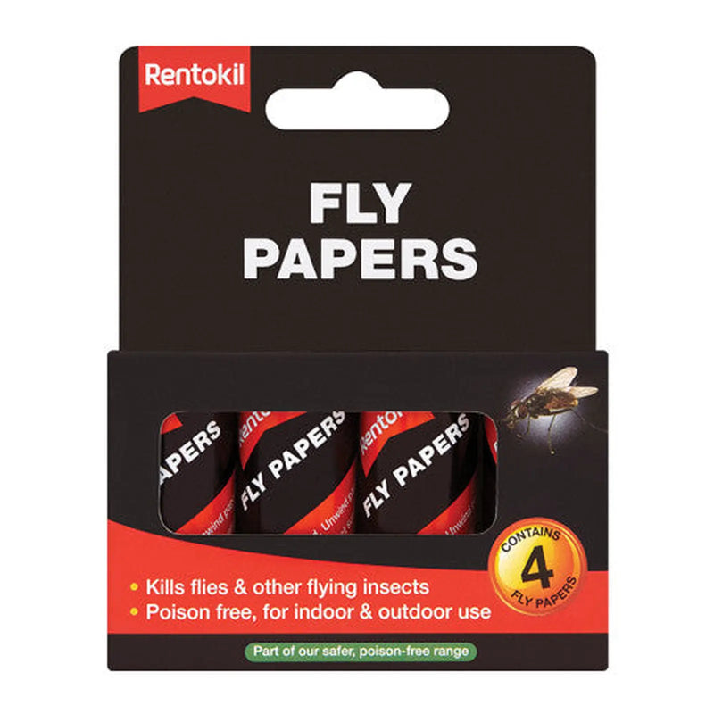 Rentokil - FF40 Flypapers - Pack of 4
