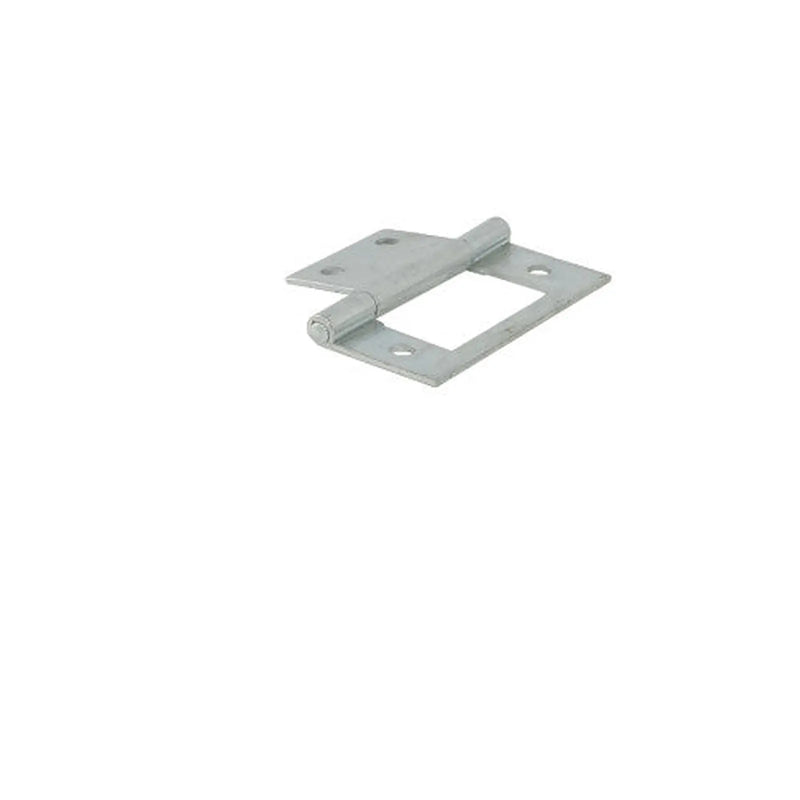 Steel Flush Hinges, Zinc Plated, 50mm - Pack of 25