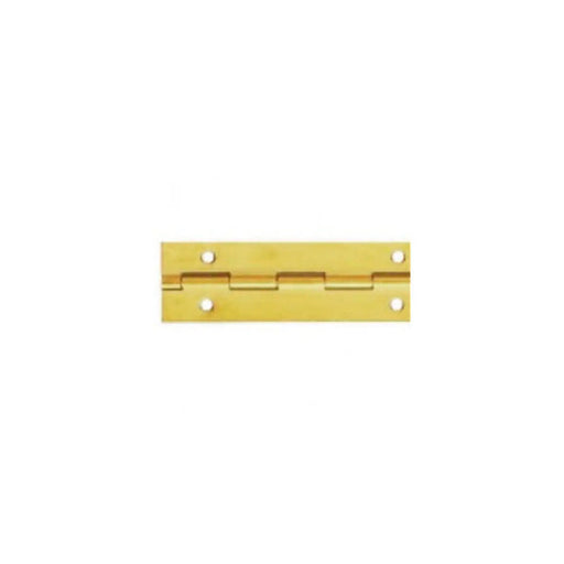Piano Hinges, Electro Brassed, 1800mm x 32mm