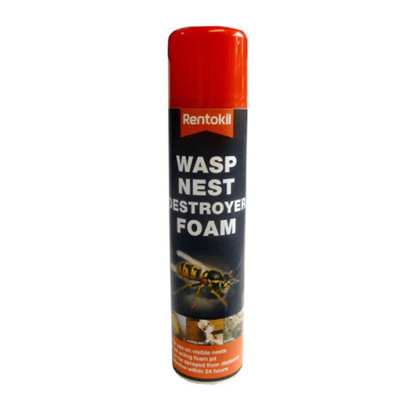 Rentokil - Wasp Destroyer Foam - 300ml - PSW97 (DGN) - Pack of 6