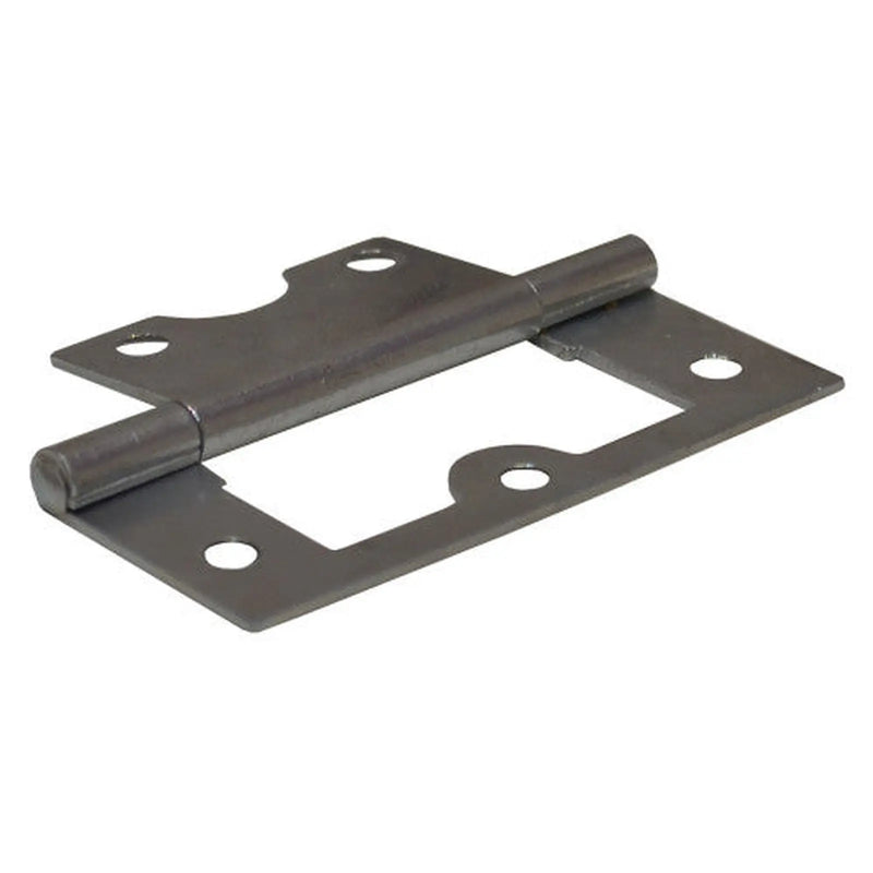 Steel Flush Hinges, Zinc Plated, 60mm - Pack of 25