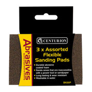 Abrasives Double Sided Sanding Pads, Fine 115 x 140 x 5mm (Pack of - Pack of 5