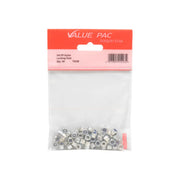 M4 ZP Nylon Locking Nuts 40pk - Pack of 10