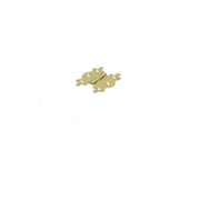 Steel Butterfly Hinges, Electro Brassed, 51mm - Pack of 50