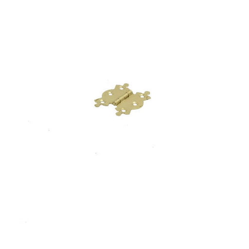 Steel Butterfly Hinges, Electro Brassed, 51mm - Pack of 50