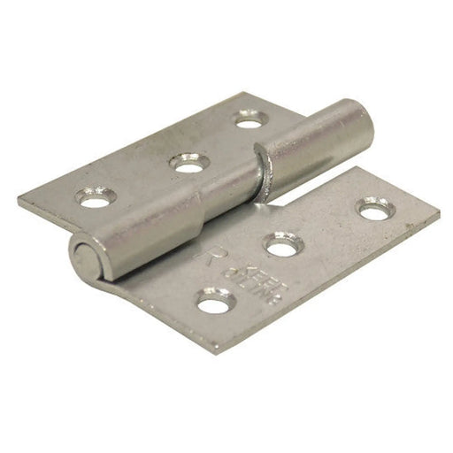 Steel Rising Butt Hinges, Right, Zinc Plated, 76mm - Min Order 2